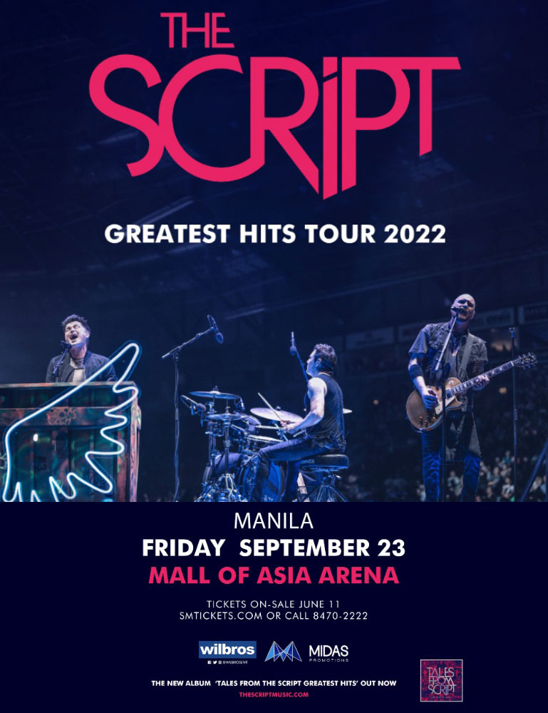 The Script - Greatest Hits Tour 2022