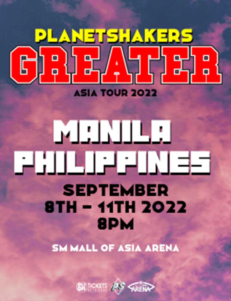 PLANETSHAKERS GREATER ASIA TOUR 2022