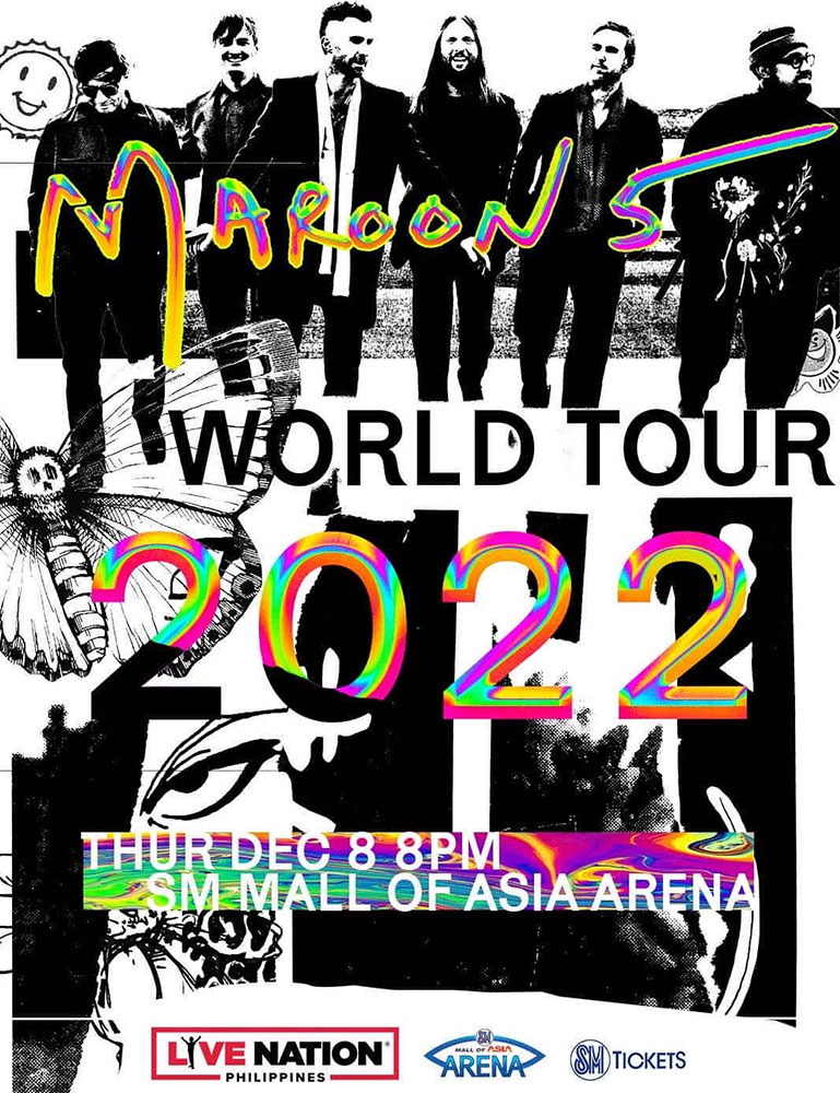 MAROON 5 WORLD TOUR 2022
