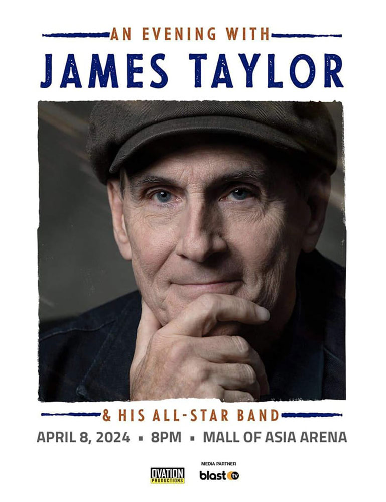 AN EVENING WITH JAMES TAYLOR AND HIS ALL - STAR BAND